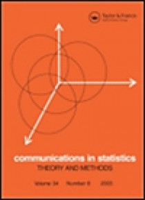 Communications In Statistics-theory And Methods