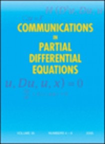 Communications In Partial Differential Equations