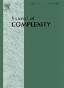 Journal Of Complexity