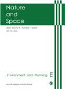 Environment And Planning E-nature And Space