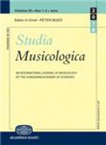 Studia Musicologica