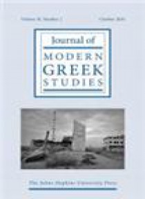 Journal Of Modern Greek Studies